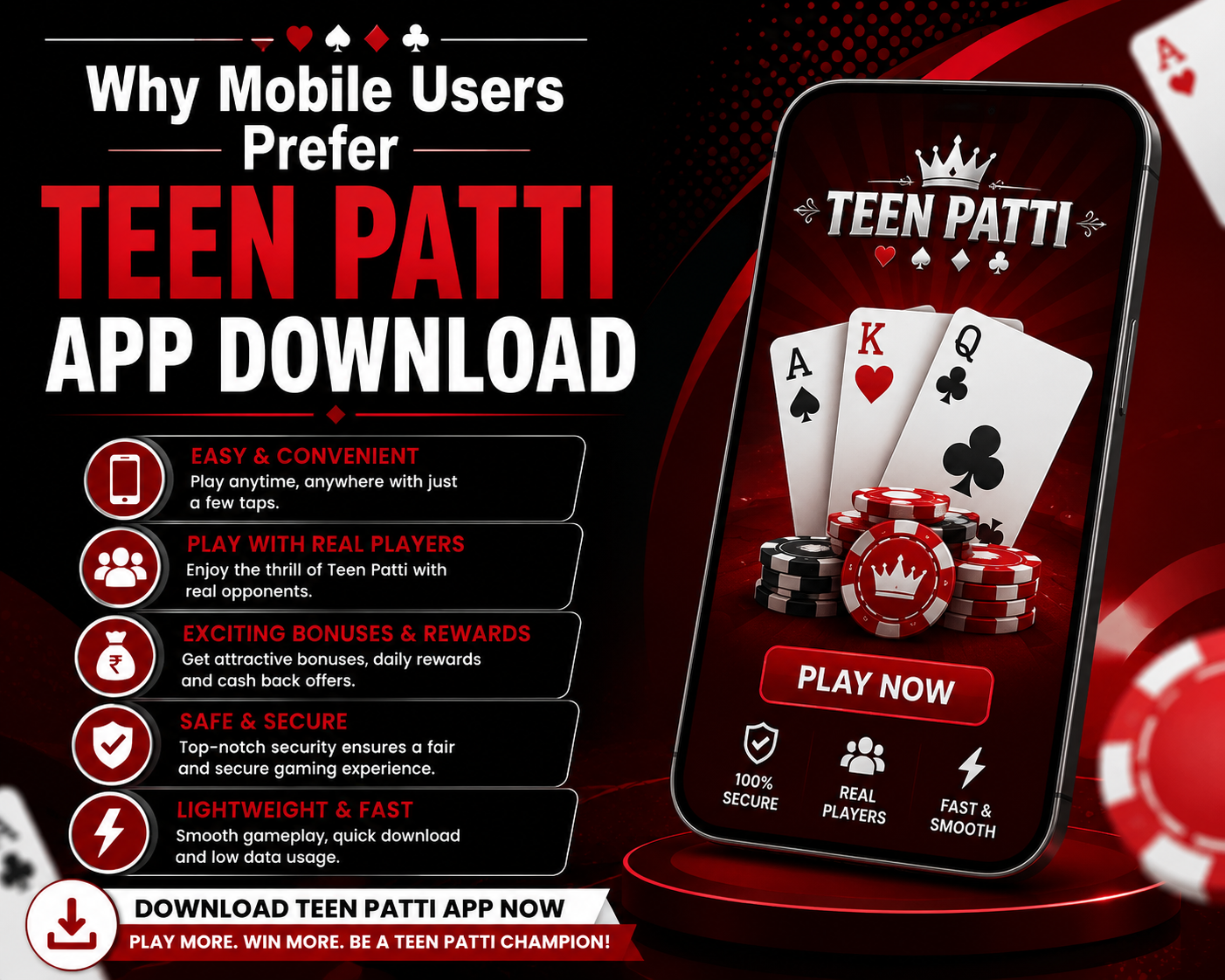Why Mobile Users Prefer Teen Patti App